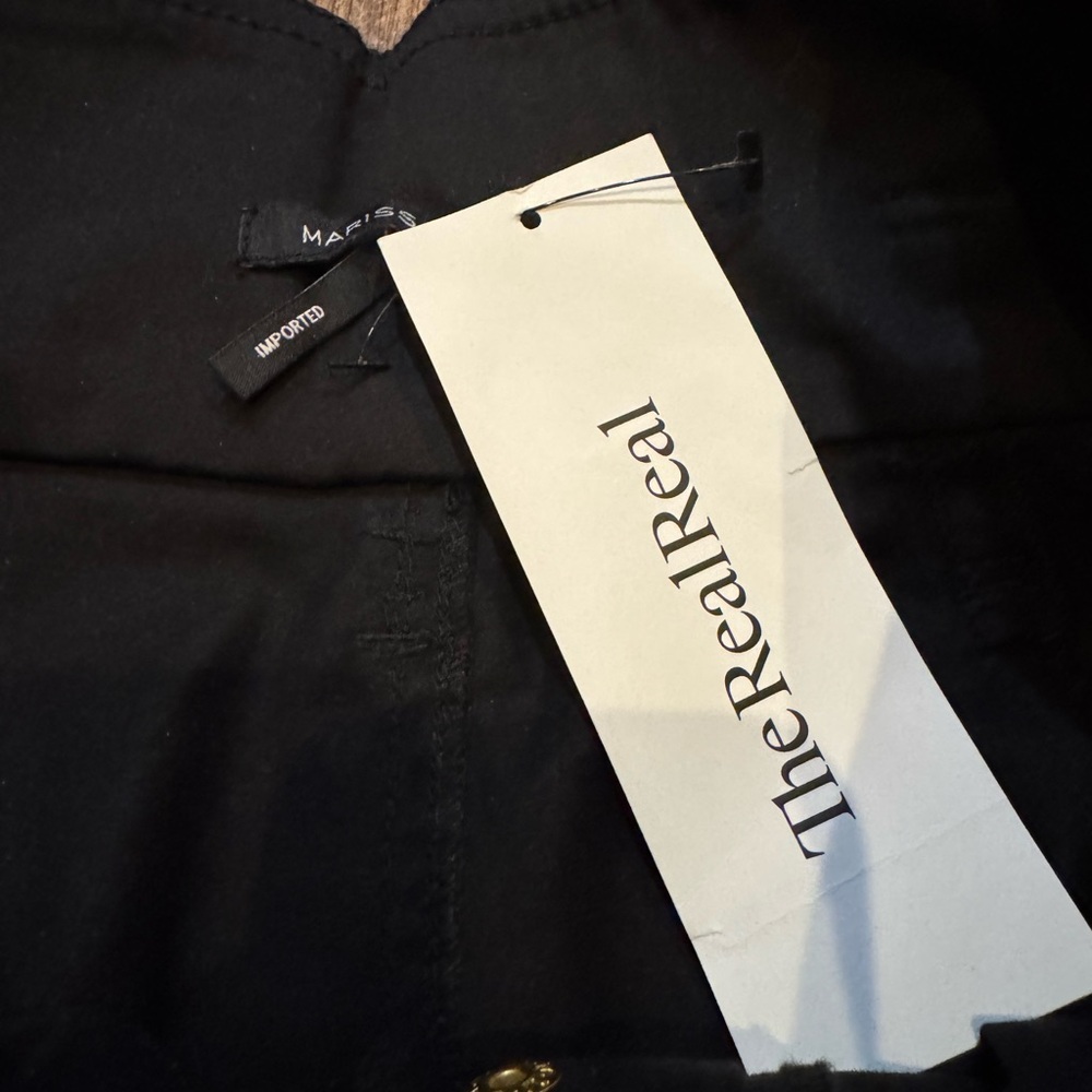Marissa Webb Gia Twill Pant in Black 6 - Picture 8 of 12